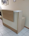 Стойка ресепшн STYLE 1444х740х1156  Акация